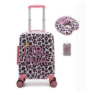 valise à roulettes Princess Pink Girls